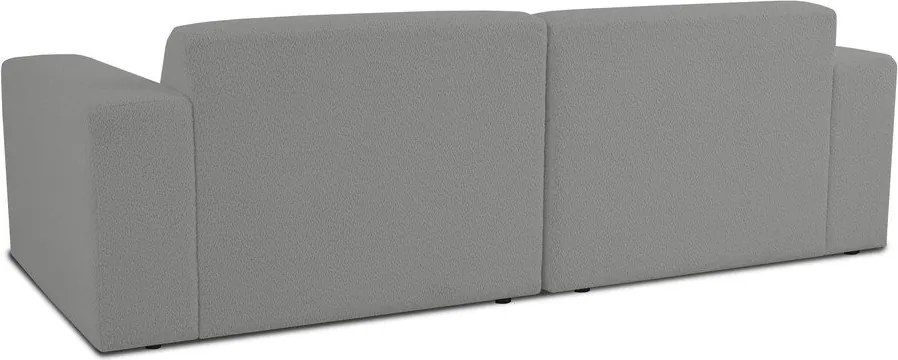Сив диван от букле 228 cm Roxy – Scandic