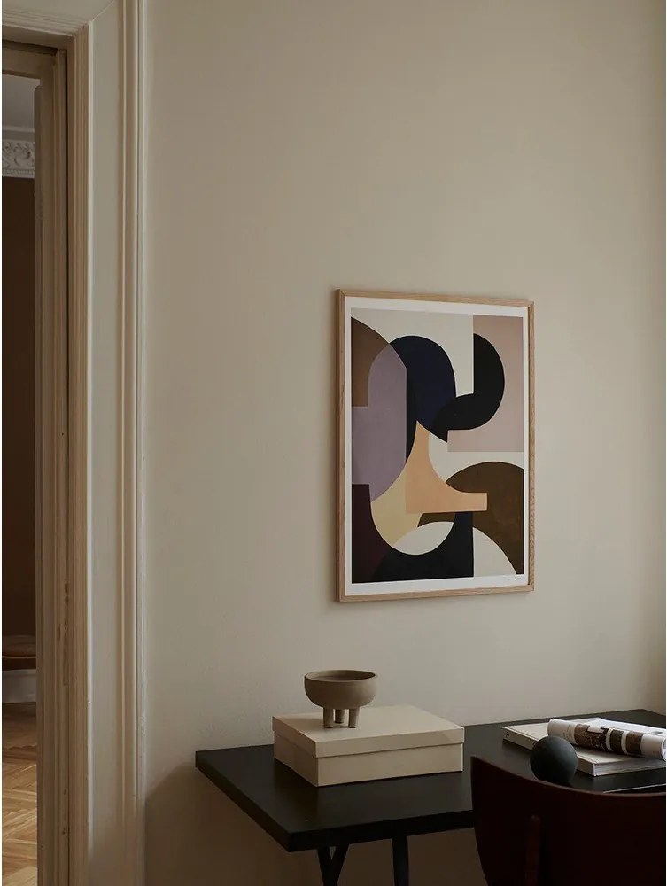 Постер 50x70 cm Rosa – Berit Mogensen Lopez – The Poster Club