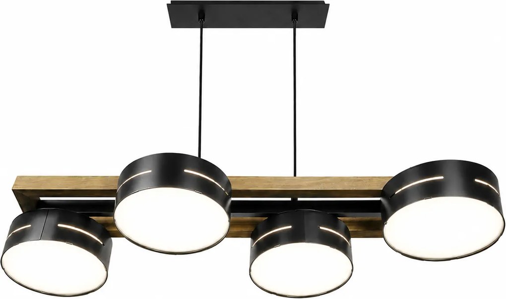 Полилей СИНТРА LED, орех, 72W