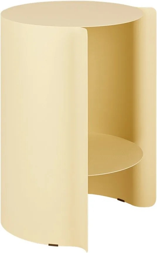 Стоманена кръгла странична масичка ø 32 cm Wa – noo.ma