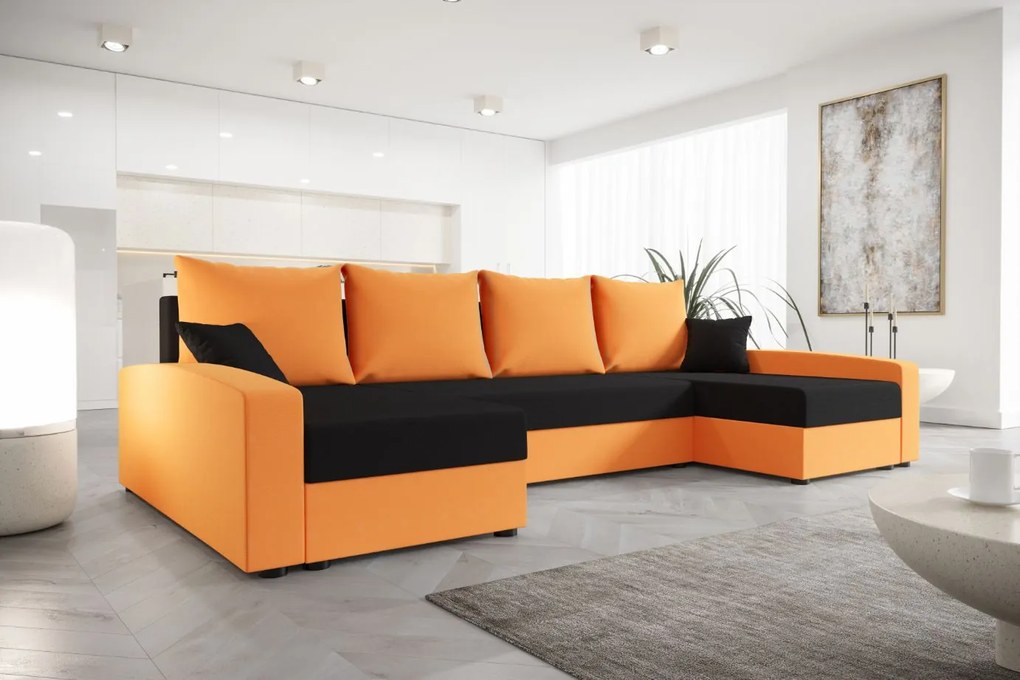 Ъглов диван Donetsk max-Portokali-Mauro
