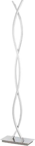 Eglo 183205 - LED подова лампа ALANI 2xLED/17W/230V матов хром