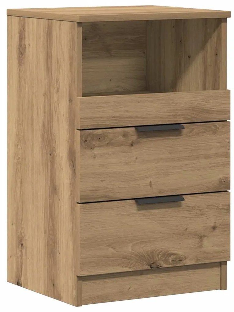 856846 vidaXL Нощно шкафче, дъб артизан, 40x36x65 см, инженерно дърво