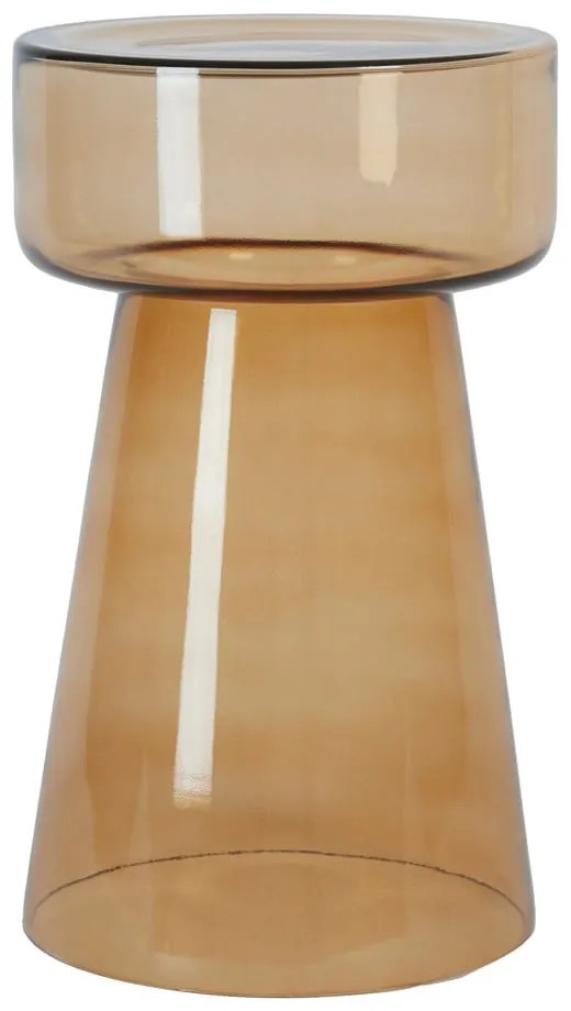 Стъклена кръгла странична масичка ø 30 cm Dakwa – Light &amp; Living