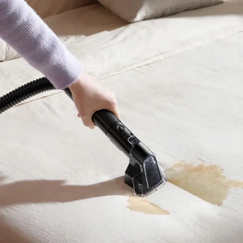 Прахосмукачка за пране на килими и тапицерия Dreame N10, 450W, 12000 Pa, 1.6/0.75 л, Почистване с гореща вода до 60°C, Самопочистване, Черен