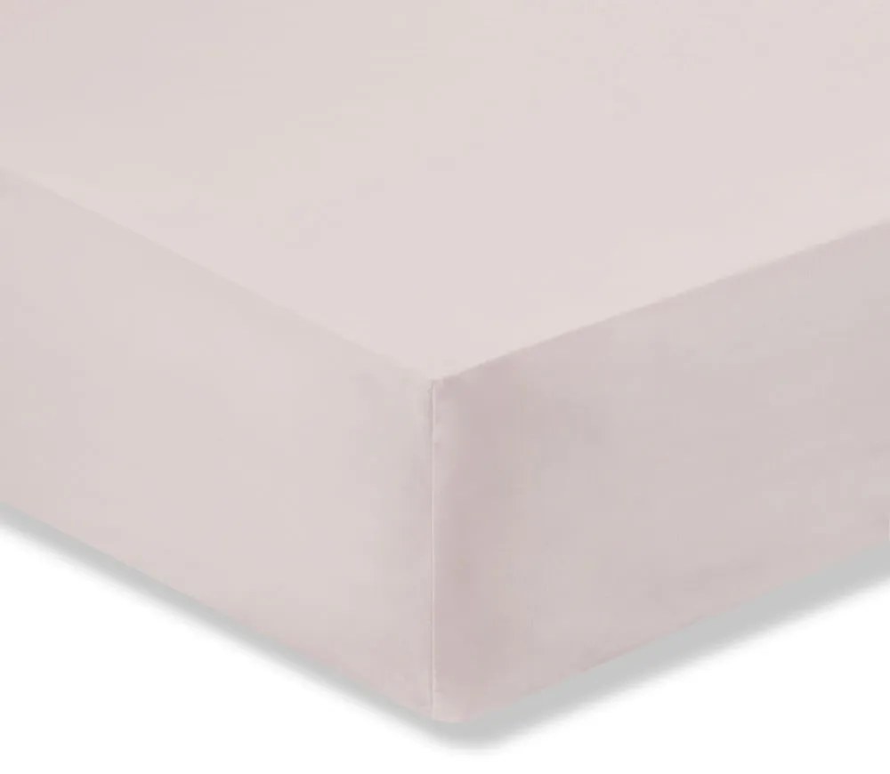 Розов чаршаф от египетски памук , 135 x 190 cm - Bianca