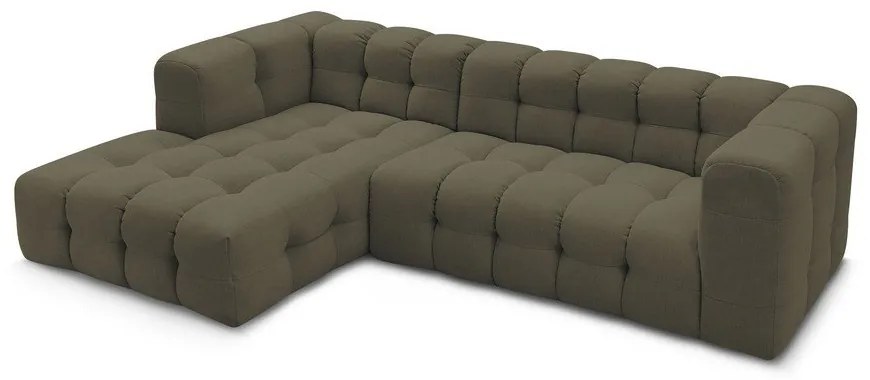 Зелен ъглов диван Cloud – Bobochic Paris