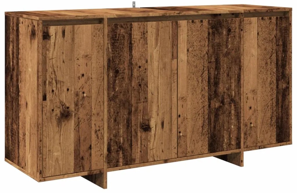 856790 vidaXL Сайдборд, старо дърво, 135x41x75 см, инженерно дърво