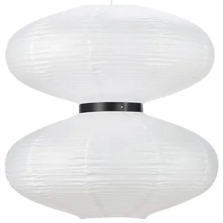 Бяла висяща лампа за таван, ø 60 cm Dual - Markslöjd