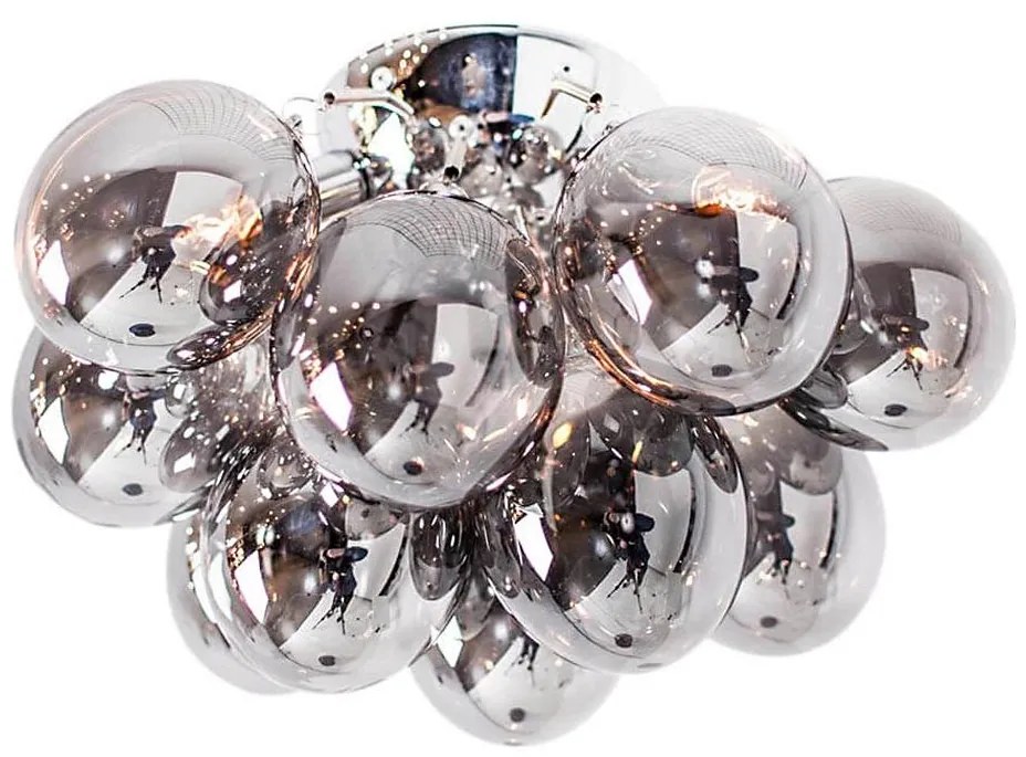 ByRydens 4200660-4505 - Плафон GRANDE 3xG9/4W/230V опушен/черен