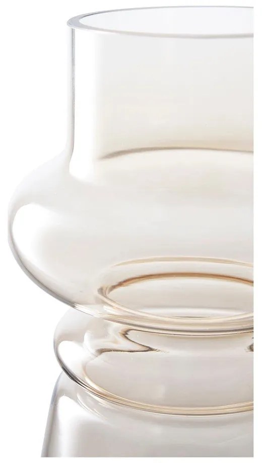 Светлокафява стъклена ваза (височина 31 cm) – House Nordic