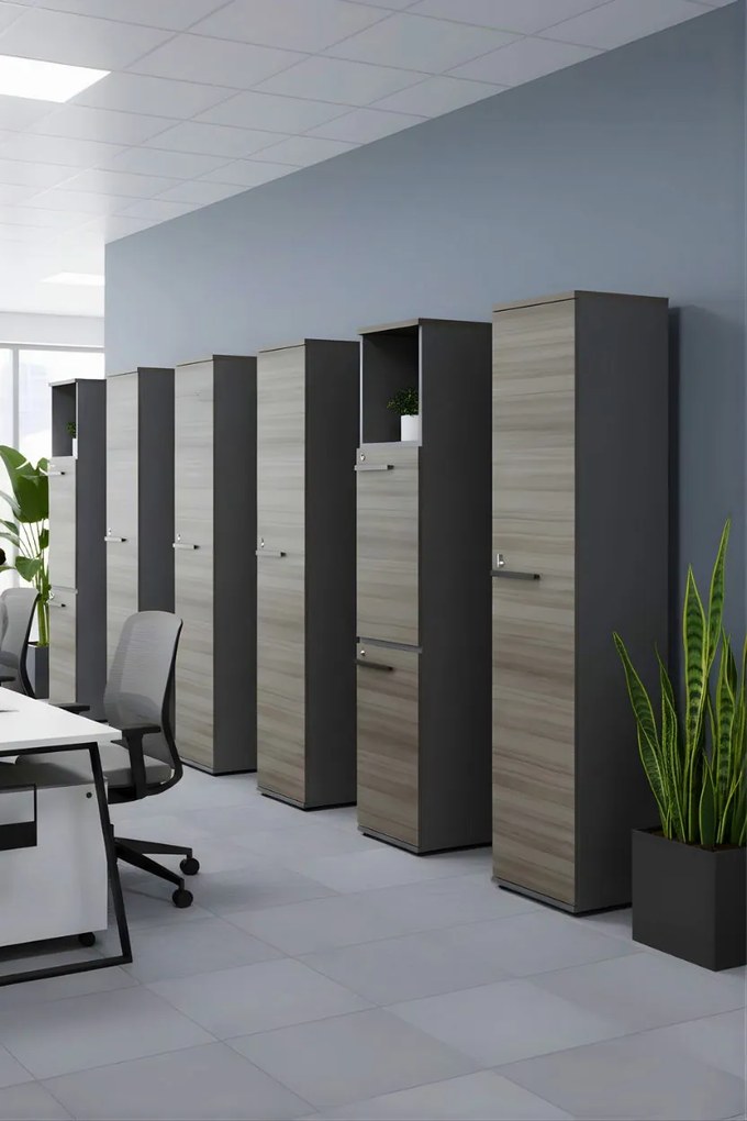 Гардероб SlimSpace-Mauro-Kafe skouro