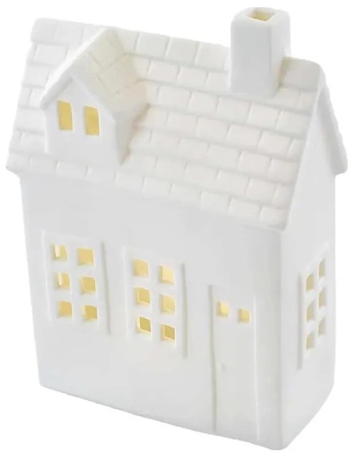 LED коледна декорация LED/CR2032 къщичка