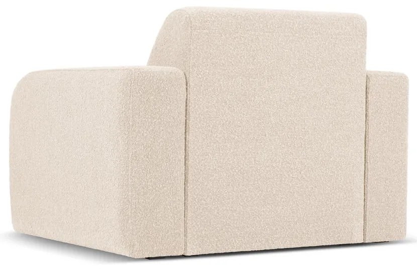 Бежов фотьойл от плат букле Molino - Micadoni Home