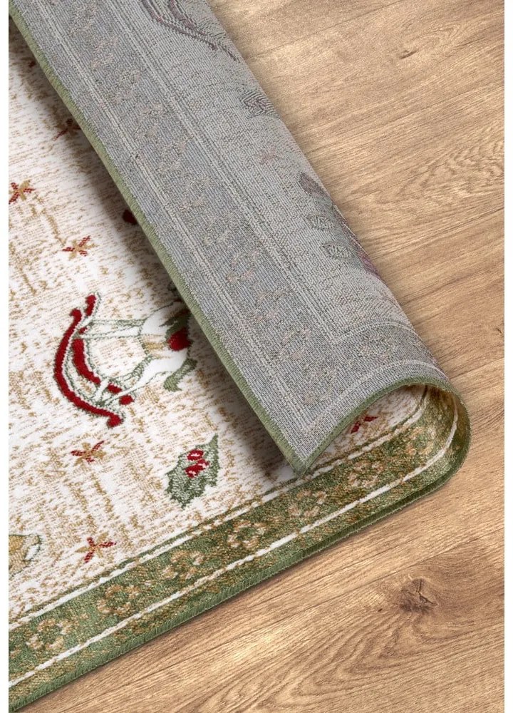 Зелена пътека с коледен мотив със смес от памук 80x200 cm Toy's Delight Green Christmas – Villeroy&amp;Boch