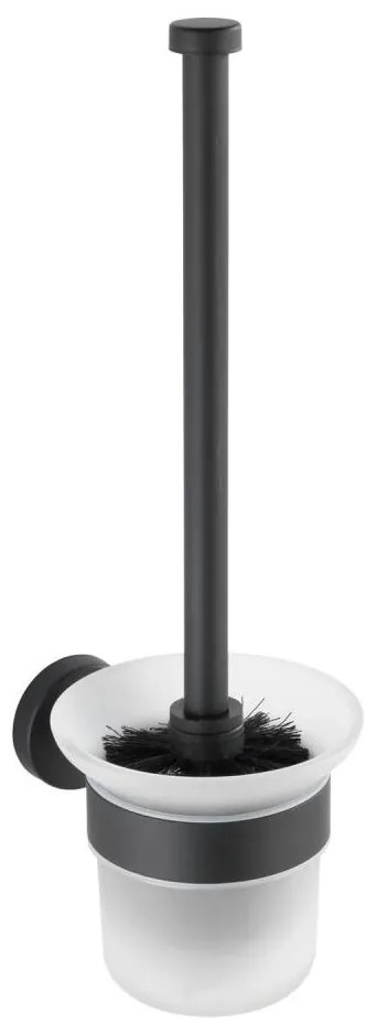 WENKO 24243100-WC четка BOSIO BLACK 10x35 cm неръждаема стомана/сребрист/сатен