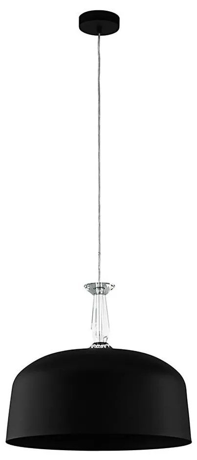 Eglo 39588 - Висящ полилей MONTE FUERTE 3xE27/10W/230V черен