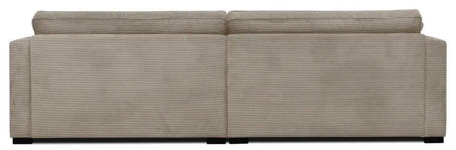 Бежов диван от рипсено кадифе 266 cm Mobby – Scandic