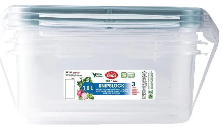 Кутии за храна 3 бр. Snipslock – Snips