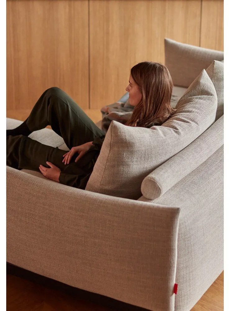 Бежов разтегателен диван Malloy - Innovation