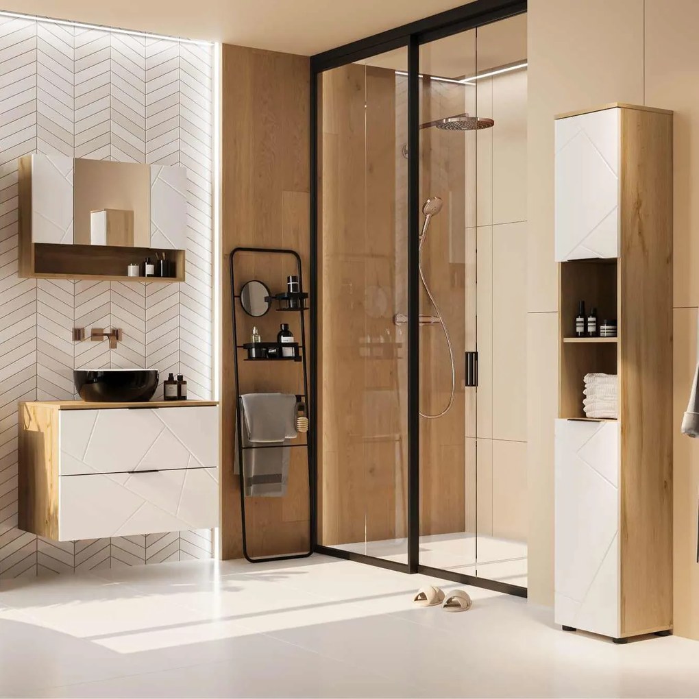 Окачено огледало Mazi-Leuko