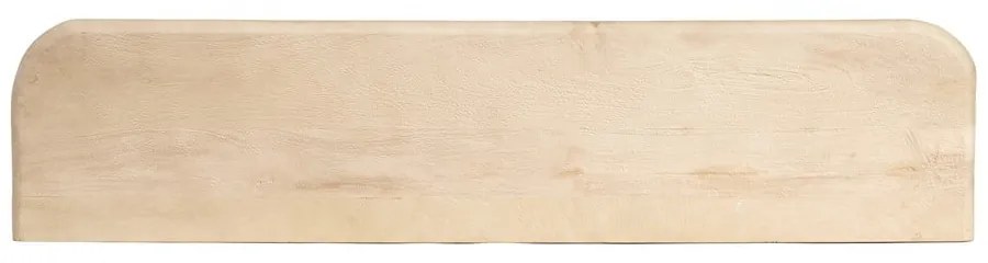 Стенен рафт от масивно манго в естествен цвят 88 cm Tarontu – Light & Living