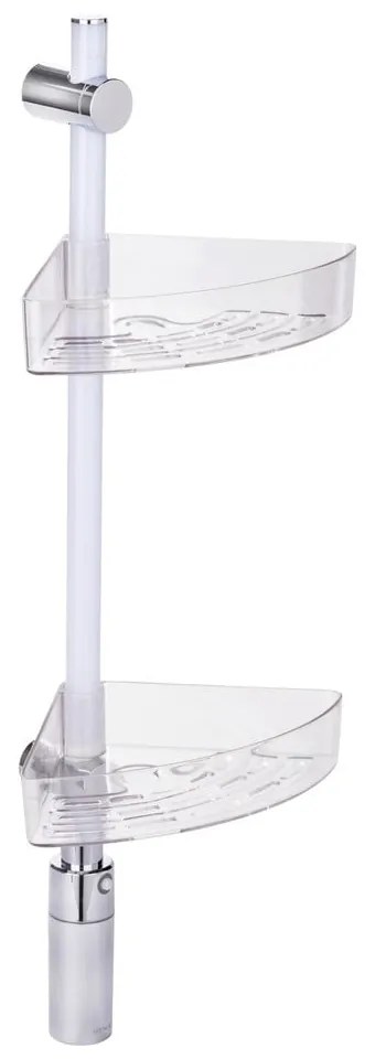 Прозрачен самоносещ рафт за баня - Wenko