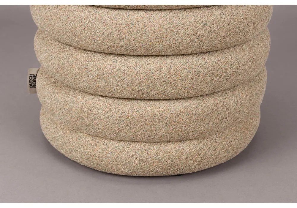 Бежова табуретка от букле Fern – Dutchbone