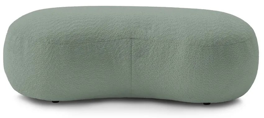 Светлозелена табуретка от букле Saint-Germain - Bobochic Paris