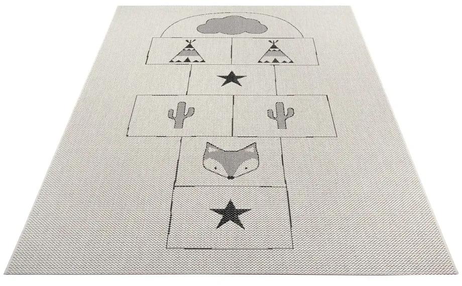 Кремав детски килим Игри, 80 x 150 cm - Ragami