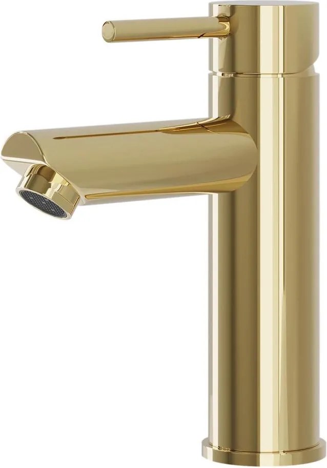 Смесител за умивалник RINGSTED 17,8 см, полирана месингова повърхност