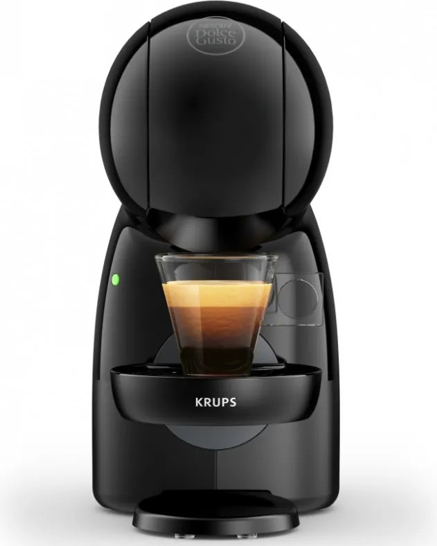 Еспресо машина Krups PICCOLO XS KP1A3B10, 1500W, 15 bar, 0.8 л, Работа с NESCAFÉ® Dolce Gusto® капсули, ECO, Черен