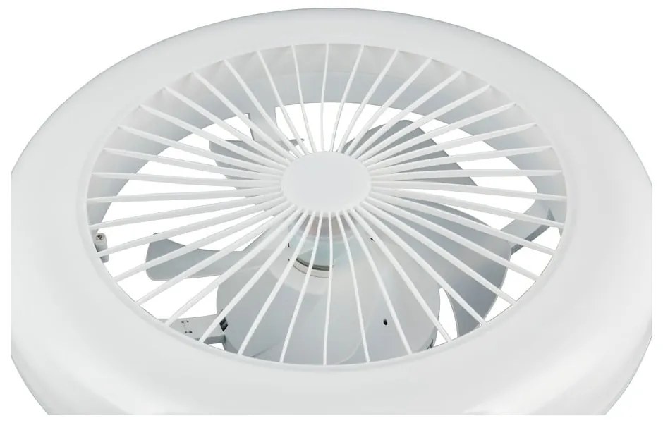 Бяло LED осветително тяло за таван Mora – Trio