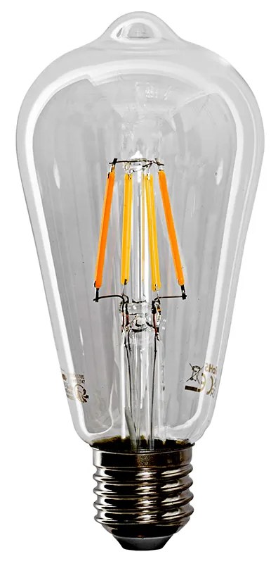 Комплект от 5 смарт E27 LED крушки ST64 4.5W 470 lm 1800-4000K