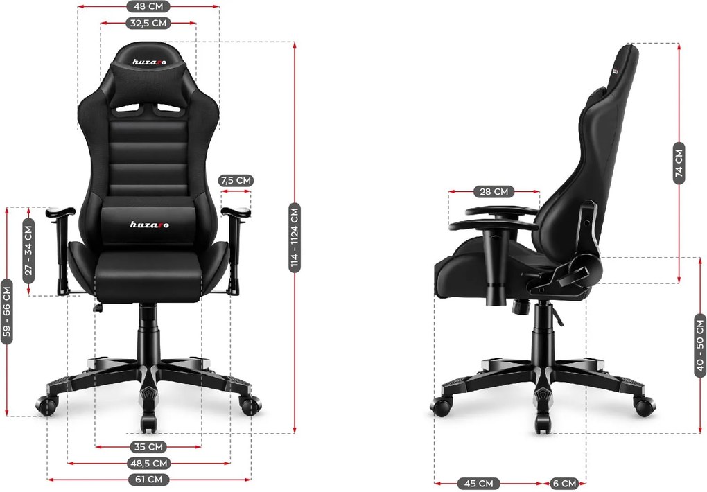 Детски стол за игри Huzaro Ranger 6.0-Mauro