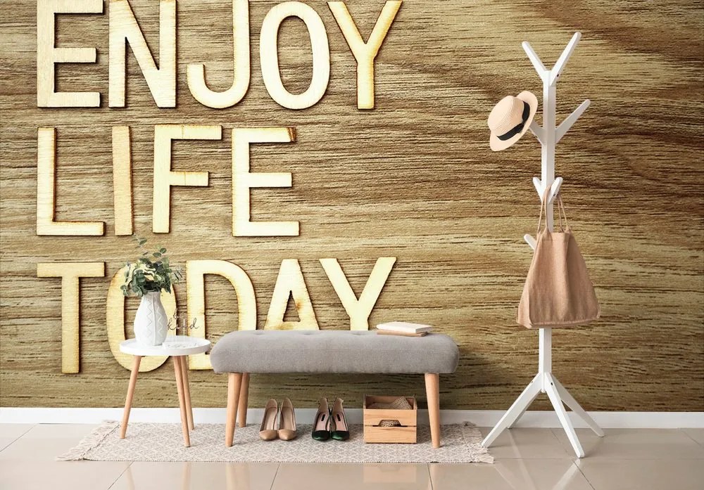 Тапет – С цитат - Enjoy life today