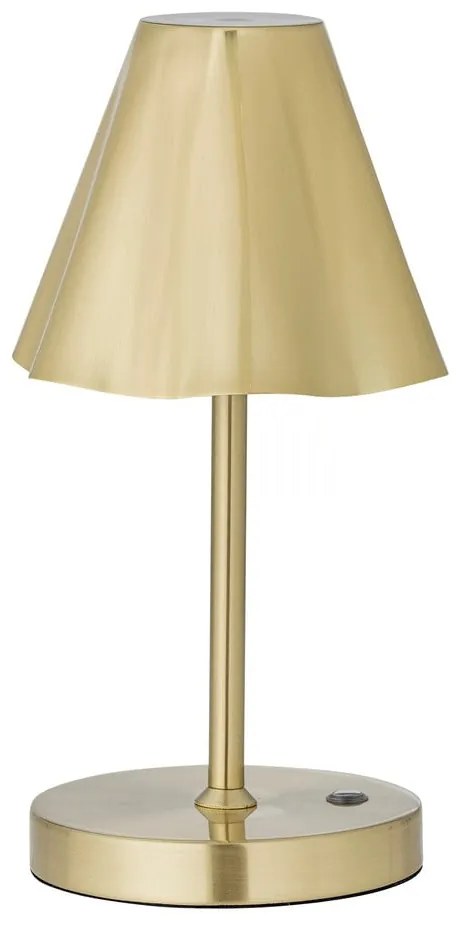 LED настолна лампа в месингов цвят с метален абажур (височина 28 cm) Lianna – Bloomingville