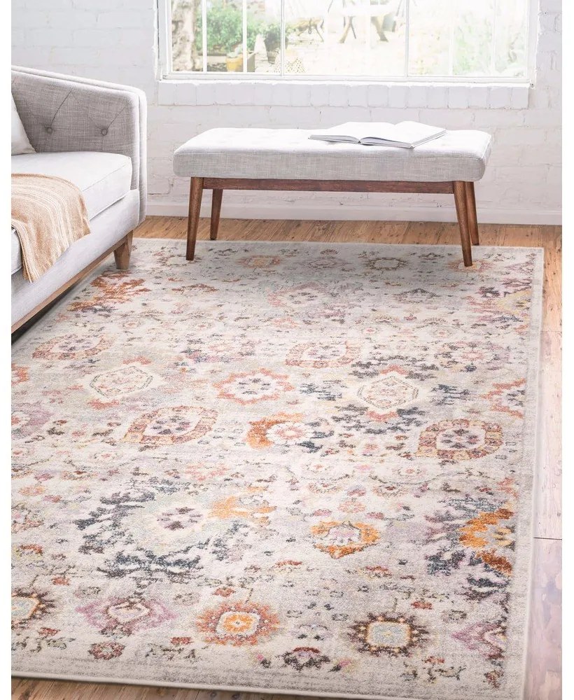 Бежов килим 230x160 cm Flores - Asiatic Carpets