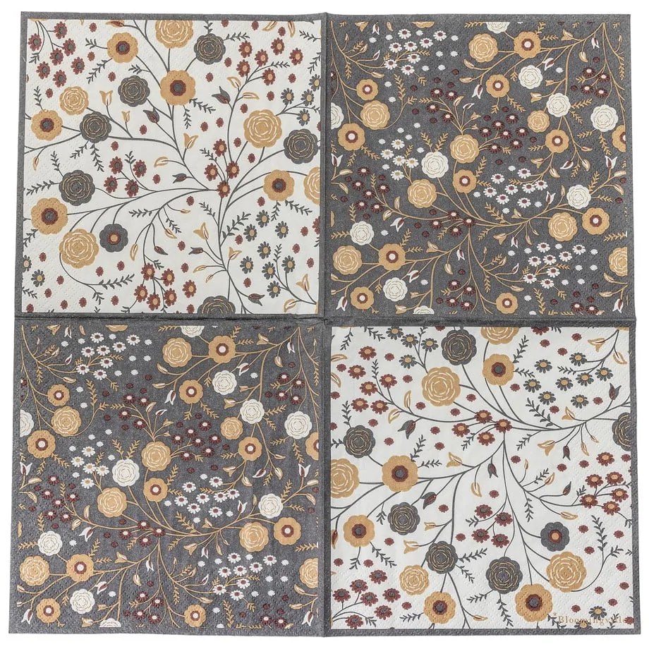 Хартиени салфетки в комплект 20 бр. 33x33 cm Eydis – Bloomingville