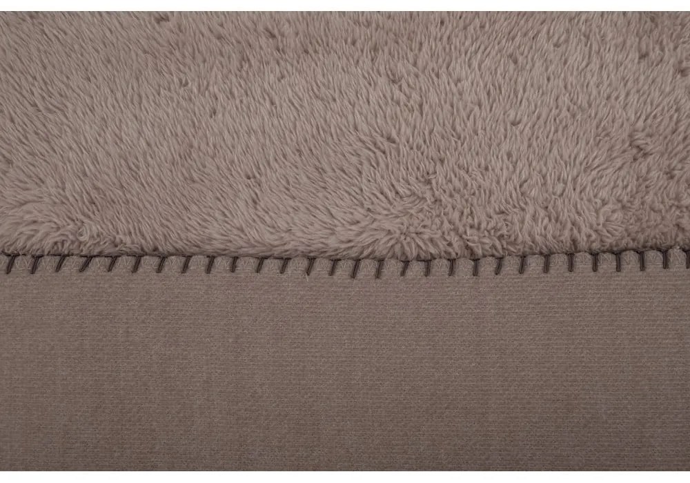 Кафяво-сиво одеяло от микроплюш 150x200 cm Tomo – Tiseco Home Studio