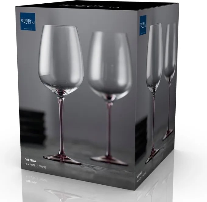 Чаши за вино в комплект от 4 бр. 500 ml Vienna – Lyngby Glas