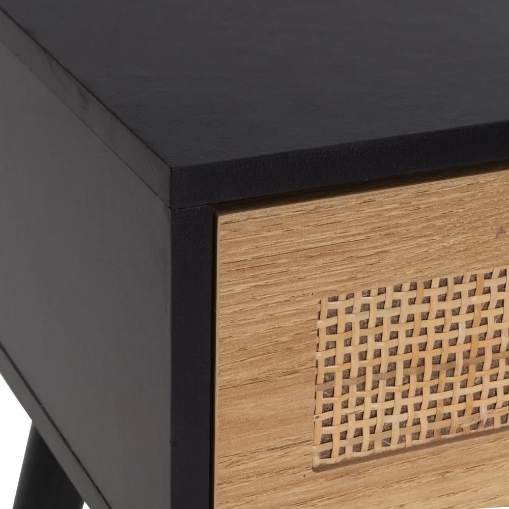 Черно нощно шкафче – Casa Selección