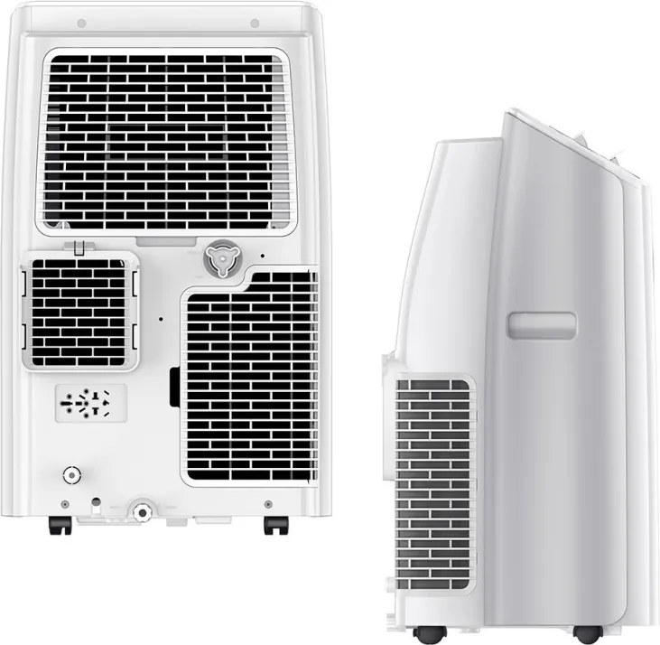 Мобилен климатик Dreo 515S, 1500W, 20-30 м2, 12000 BTU, Охлаждане, Вентилатор, Изсушаване, Гласови команди, LED, Бял