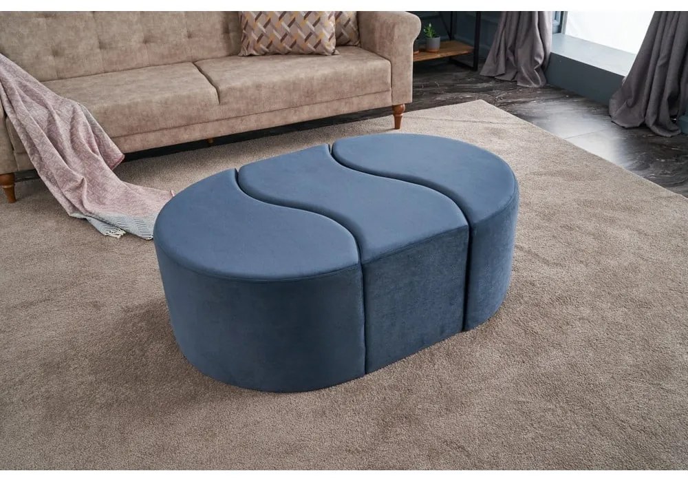 Светлосиня табуретка Alya - Artie