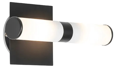 Смарт стенна лампа за баня черна IP44 2 светлини вкл. 2 Wifi G9 - Bath