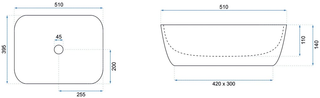 Умивалник за плот Rea Freja