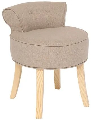 Табуретка atmosphera Firmin, Кадифе, Бежов