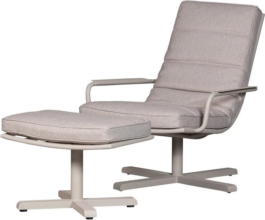 Сиво-бежова градинска табуретка Coosa – WOOOD