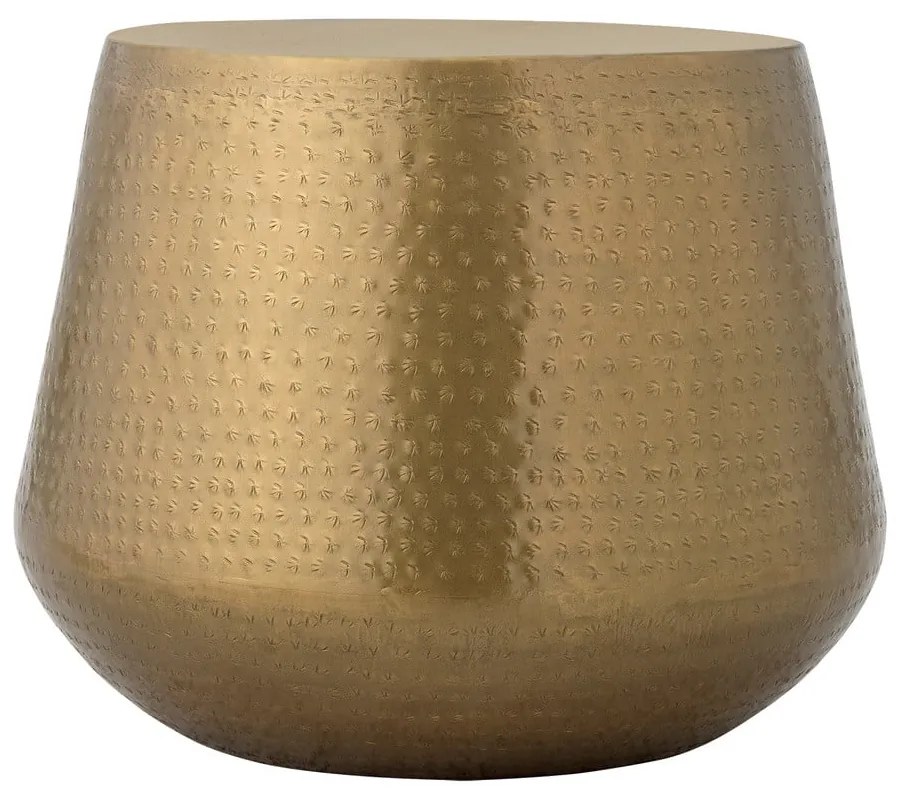 Метална кръгла масичка за кафе в златист цвят ø 50 cm Avola – Bloomingville