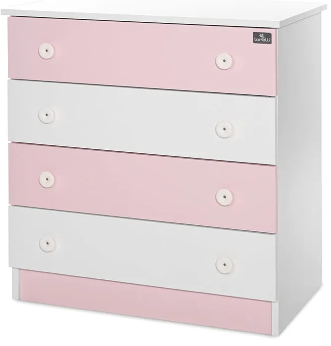 LORELLI Classic Скрин БЯЛО/ ORCHID PINK